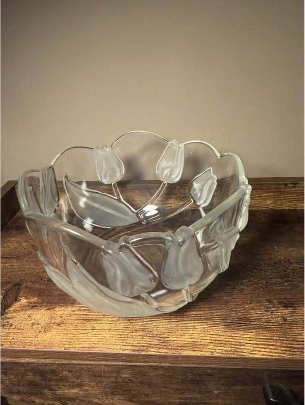 Tulip Crystal Bowl
